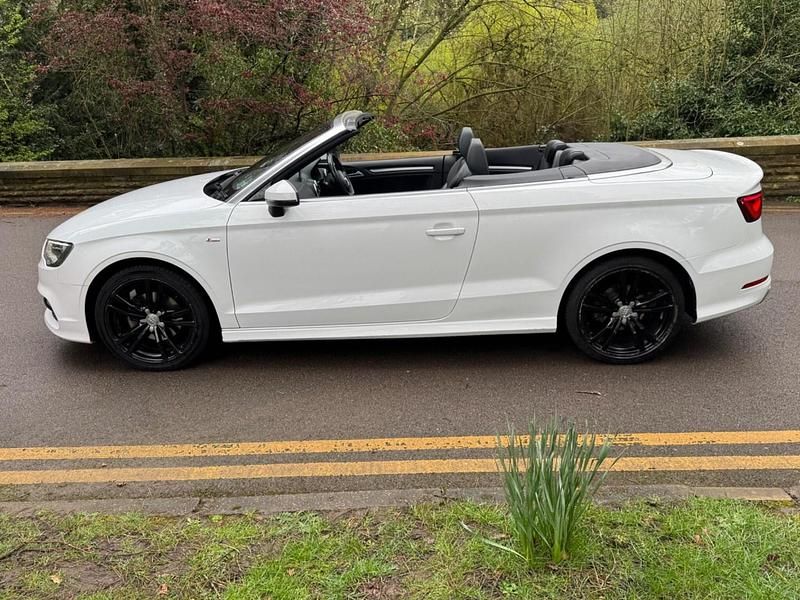 Used Audi A3 Cabriolet S-Line 150 HP (110 kW) 2015 White Cabriolet