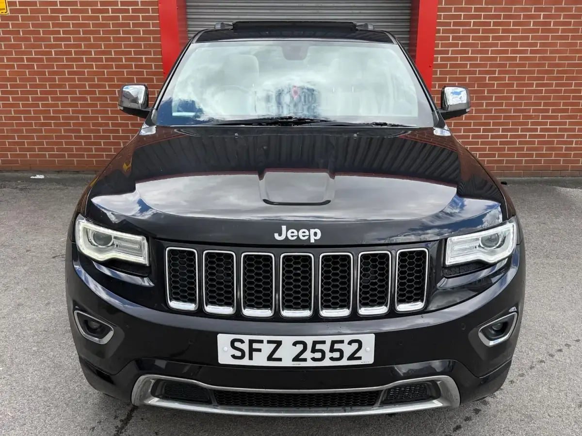 Used Jeep Grand Cherokee Overland 2014 Black SUV