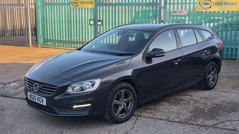 Grey Used 2015 Volvo V60 Business Edition Estate | £4,499 (Good price) - Image 1/4