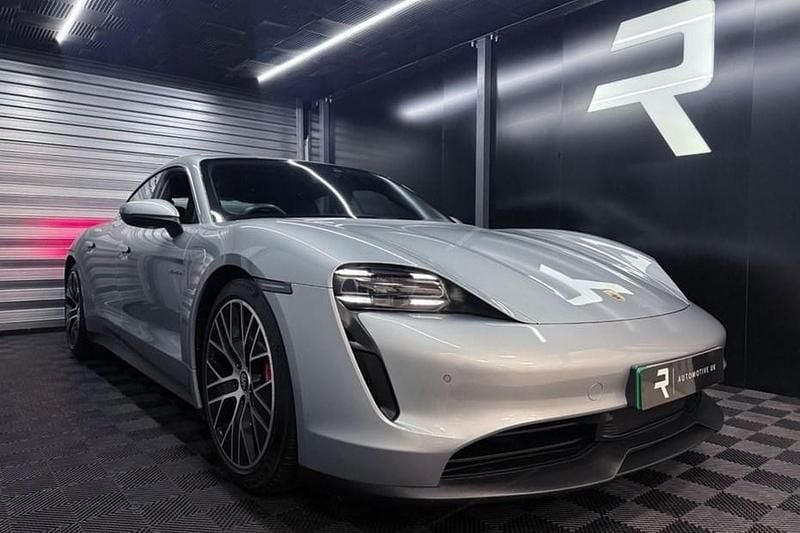 Used Porsche Taycan Performance Package 419 kW (571 HP) 2020 Silver Sedan