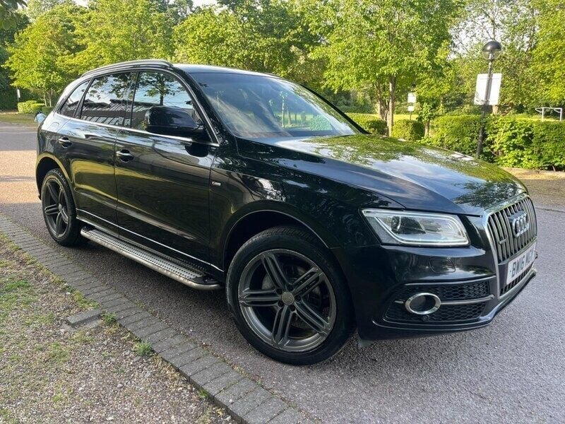 Black Used 2016 Audi Q5 S-line plus SUV | £9,650 (Good price) - Image 1/4