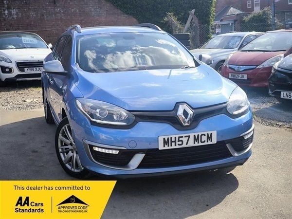 Blue Used 2015 Renault Mégane GT Line GT-Line Estate | £5,485 (Fair price) - Image 1/1