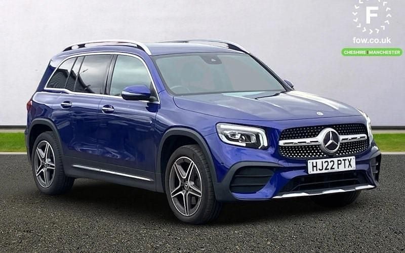 Blue Used 2022 Mercedes GLB200 AMG Line Premium SUV | £25,499 (Fair price) - Image 1/3