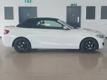 Used BMW 218 Performance 150 HP (110 kW) 2016 White Cabriolet