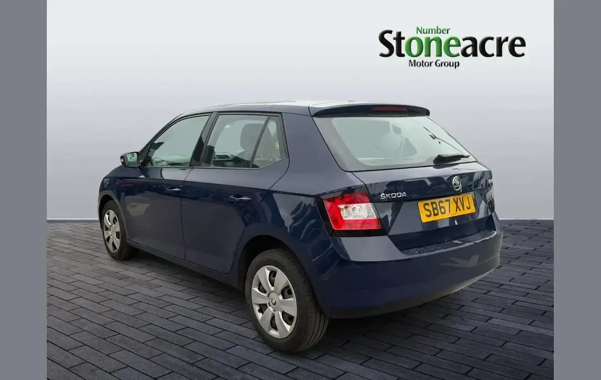 Używany Skoda Fabia 58 KM (42 kW) 2018 Niebieski Hatchback