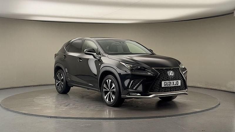 Black Used 2021 Lexus NX300h Sport Line SUV | £26,850 (Fair price) - Image 1/4