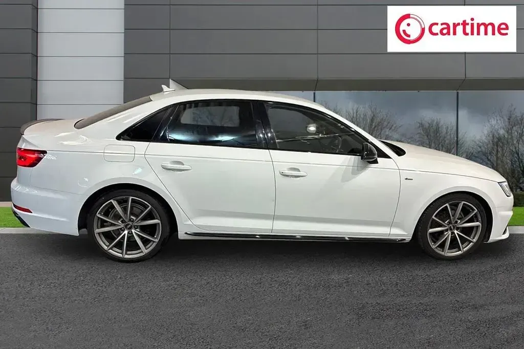Used Audi A4 Black Edition 2019 White Sedan