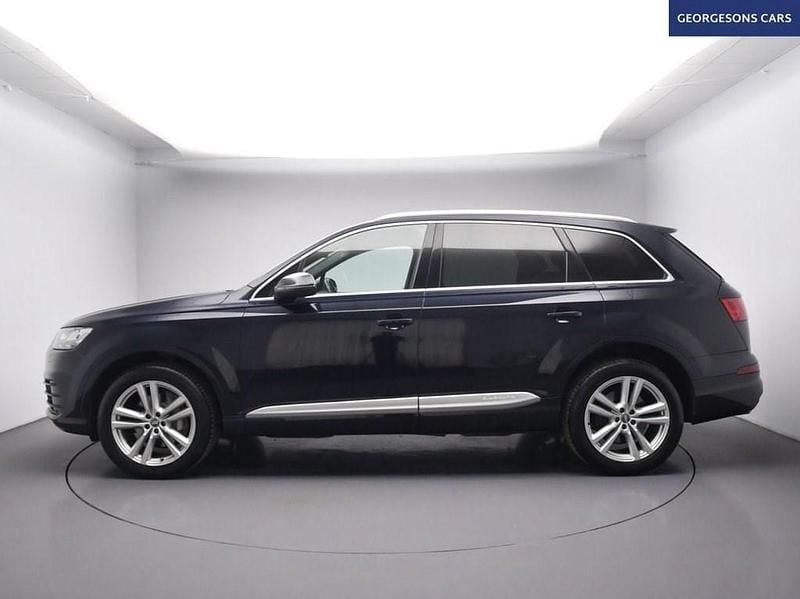 Used Audi Q7 S-Line 218 HP (160 kW) 2017 Blue SUV