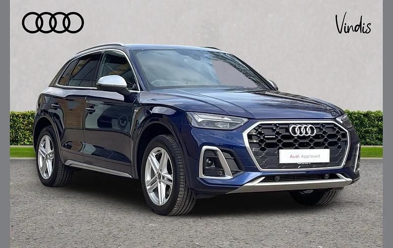 Used Audi Q5 S-Line 268 HP (197 kW) 2024 Blue SUV