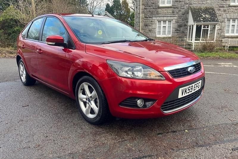 Red Used 2009 Ford Focus Zetec Hatchback | £1,950 (Good price) - Image 1/1