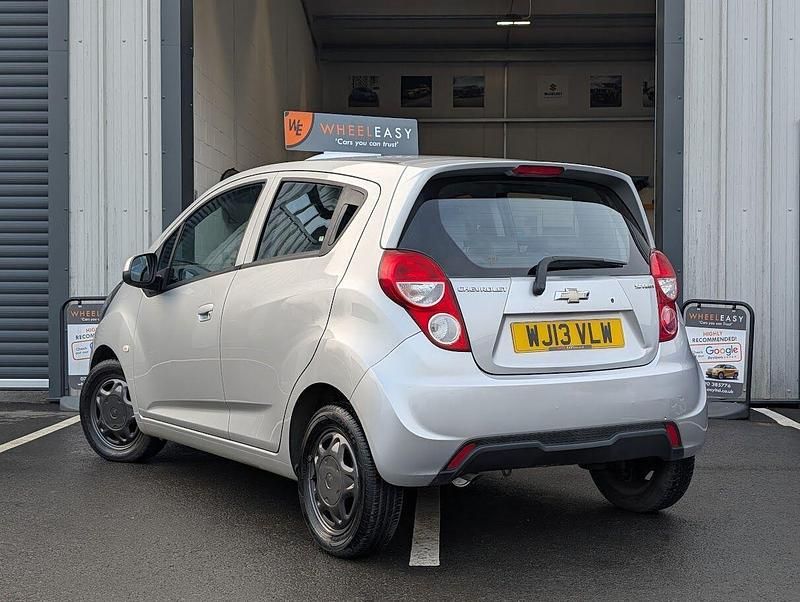 Used Chevrolet Spark LT 2013 Silver Hatchback