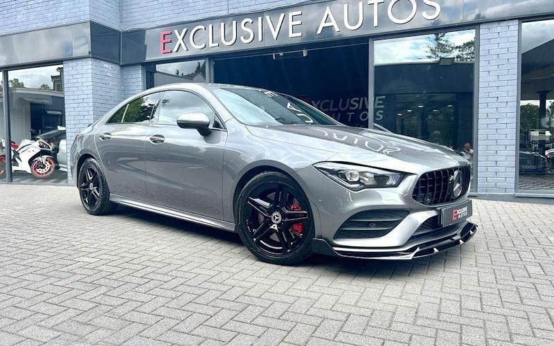 Grey Used 2021 Mercedes CLA250 AMG line Sedan | £23,950 (Fair price) - Image 1/4