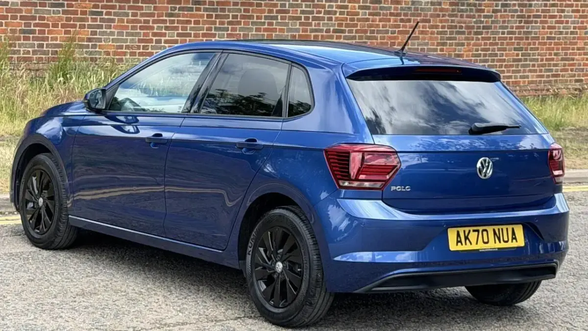 Used VW Polo Match 79 HP (58 kW) 2020 Blue Hatchback