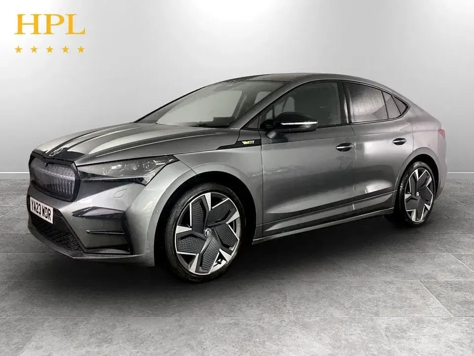 Used Skoda Enyaq iV vRS 135 kW (184 HP) 2023 Grey SUV