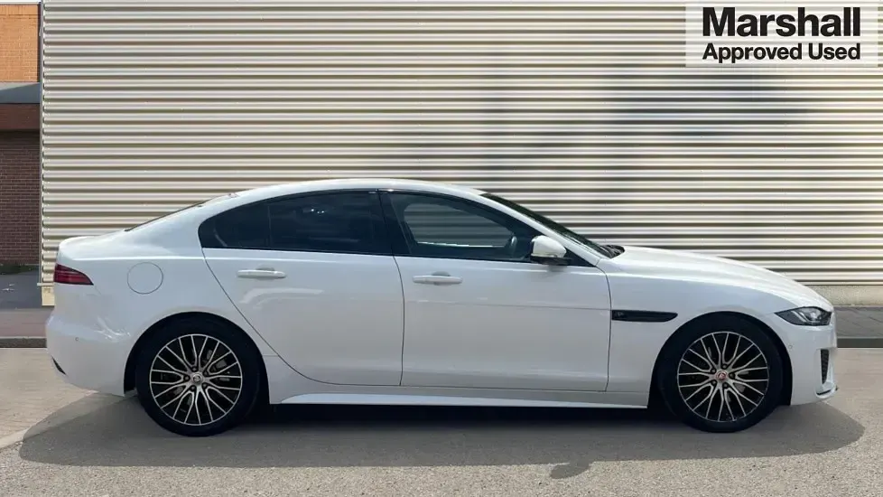 Used Jaguar XE R-Dynamic 204 HP (150 kW) 2021 Fuji white Sedan