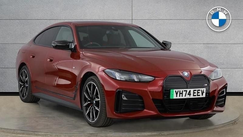 Fire red Used 2024 BMW i4 Comfort Edition Sedan | £43,950 (Fair price) - Image 1/4