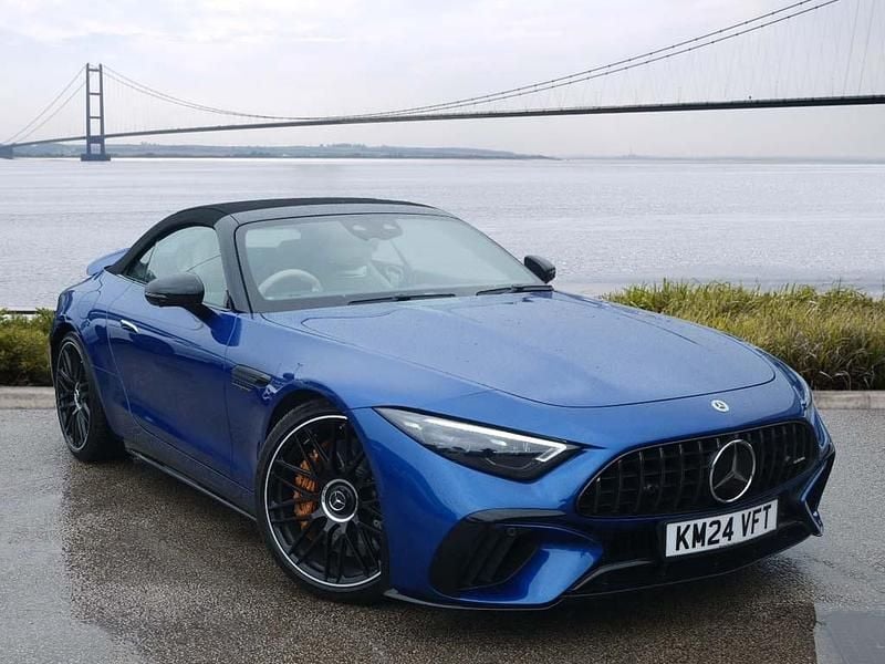 Blue Used 2024 Mercedes SL63 AMG Cabriolet | £119,449 - Image 1/4