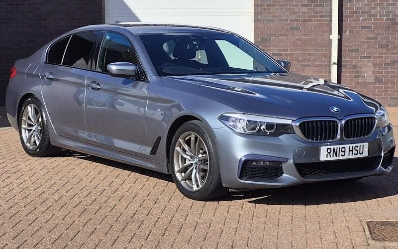 Used BMW 520 M Sport 190 HP (139 kW) 2019 Blue Sedan