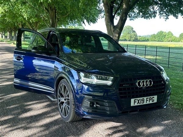 Blue Used 2019 Audi Q7 Advanced SUV | £38,495 (Good price) - Image 1/1