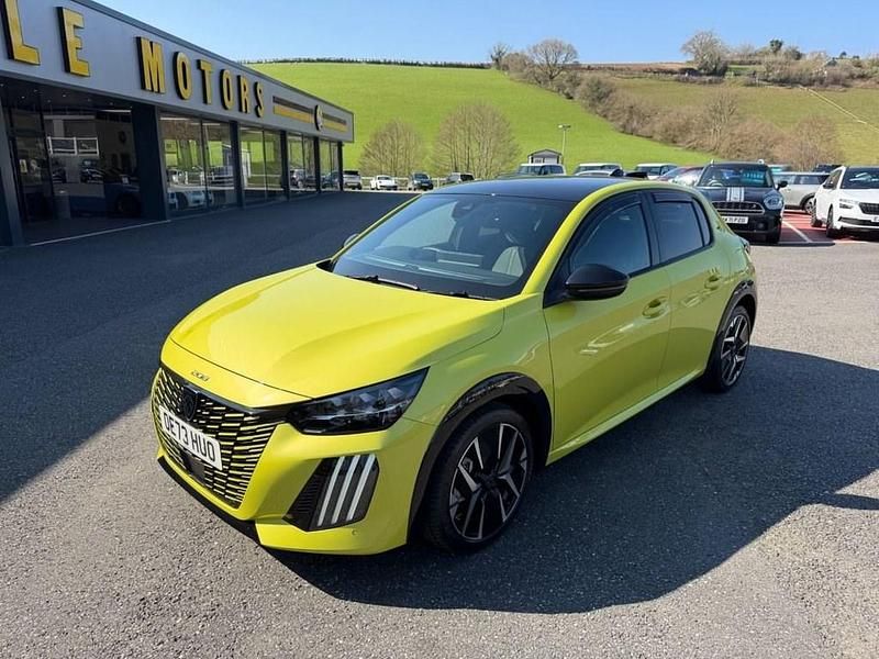 Used Peugeot 208 GTi 100 HP (73 kW) 2024 Yellow Hatchback