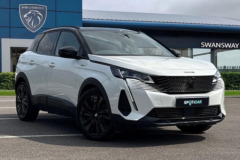 White Used 2021 Peugeot 3008 Premium SUV | £19,995 (Fair price) - Image 1/4
