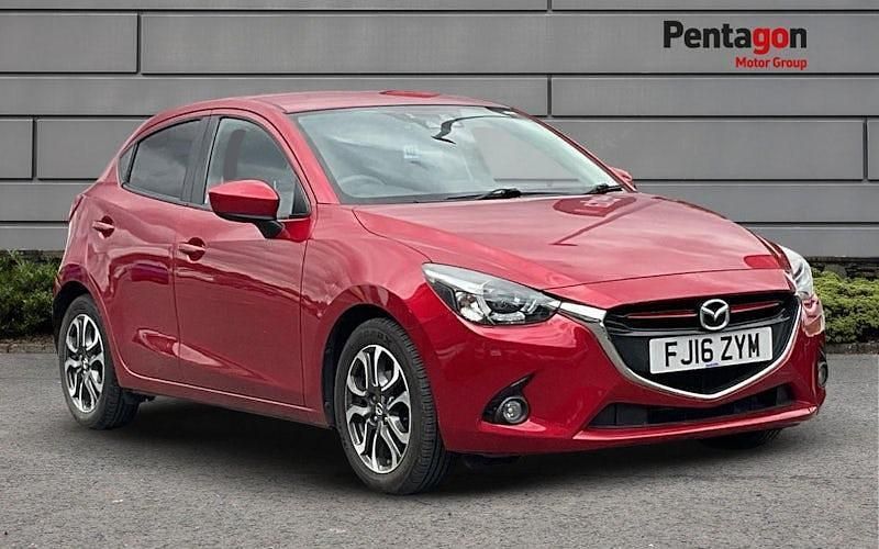 Red Used 2015 Mazda 2 Inclusive Hatchback | £6,500 (Fair price) - Image 1/4