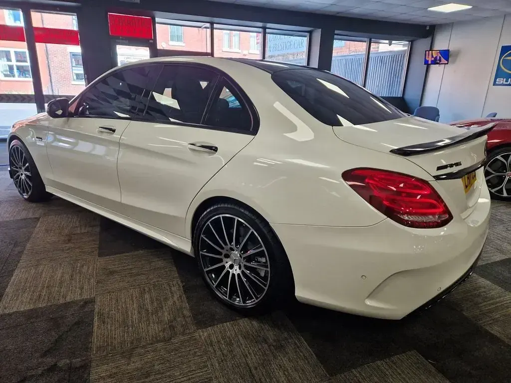Used Mercedes C43 AMG Premium Plus 2017 White Sedan