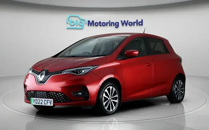 Used Renault Zoe GT 100 kW (136 HP) 2021 Red Hatchback
