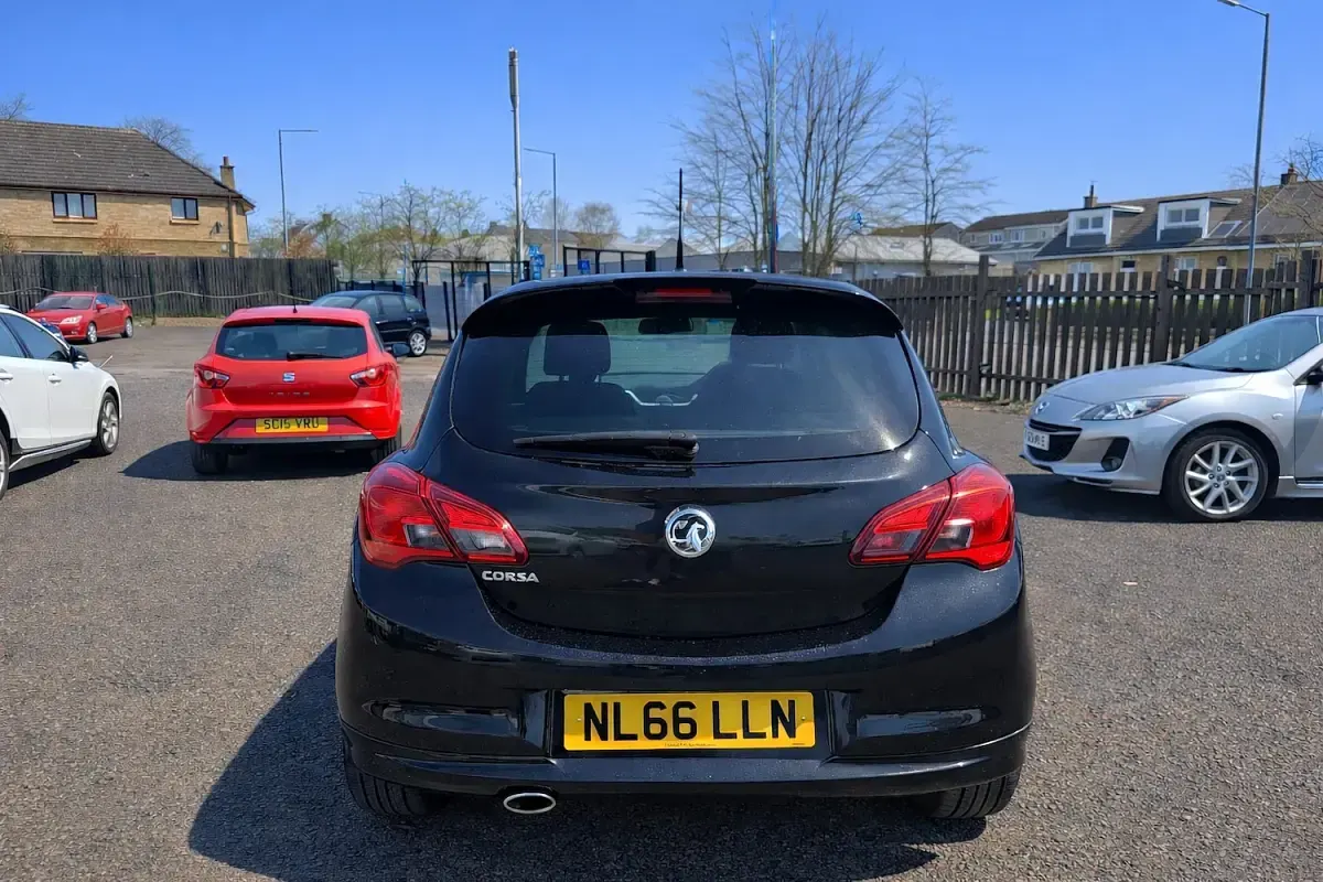 Used Vauxhall Corsa Edition 2016 Black Hatchback