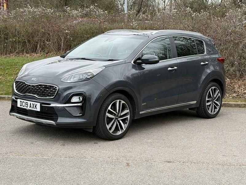 Used Kia Sportage 174 HP (127 kW) 2019 Grey SUV