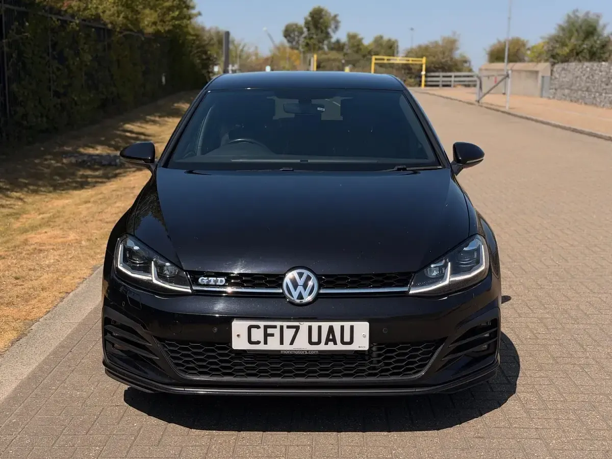 Used VW Golf VII GTD 184 HP (135 kW) 2017 Black Hatchback