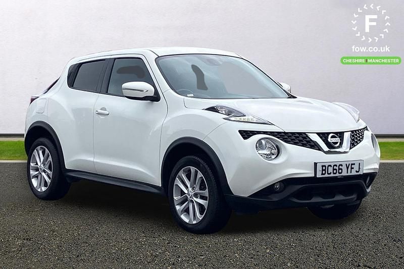 White Used 2017 Nissan Juke N-Connecta SUV | £7,299 (Fair price) - Image 1/4