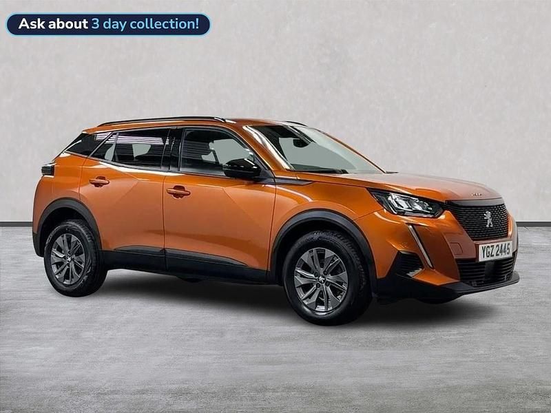 Used Peugeot 2008 Active+ 100 HP (73 kW) 2023 Orange SUV