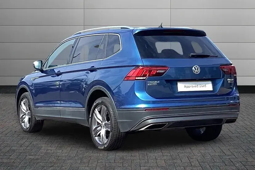Used VW Tiguan Allspace Match 150 HP (110 kW) 2019 Blue SUV