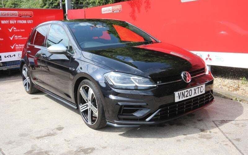Black Used 2020 VW Golf VII R Hatchback | £20,995 (Good price) - Image 1/3