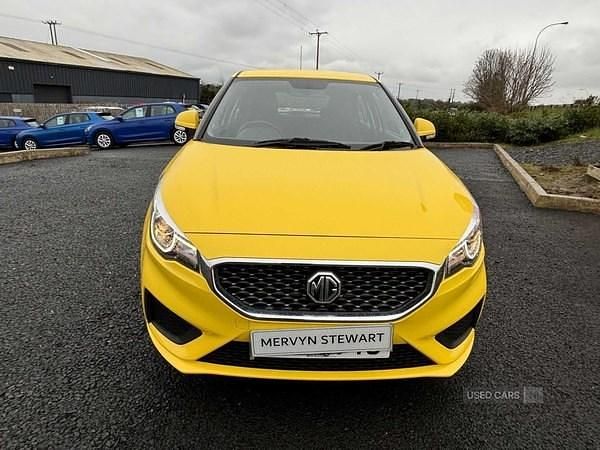 Used MG MG3 Excite 106 HP (77 kW) 2021 Yellow Hatchback