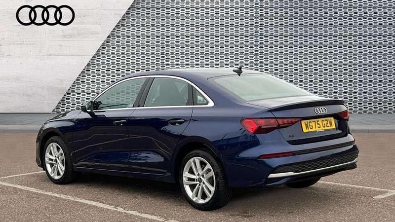 Used Audi A3 Sport 116 HP (85 kW) 2025 Blue Sedan