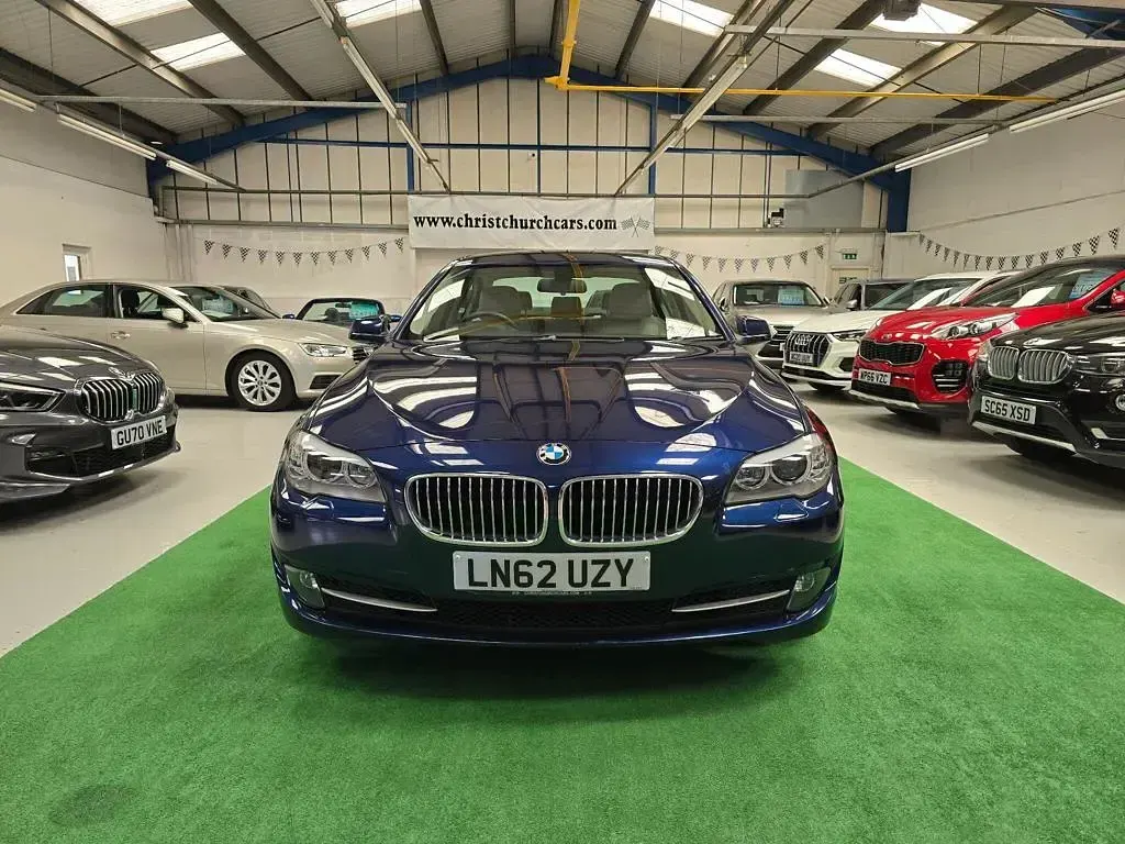 Used BMW 520 Impressive 2012 Blue Sedan
