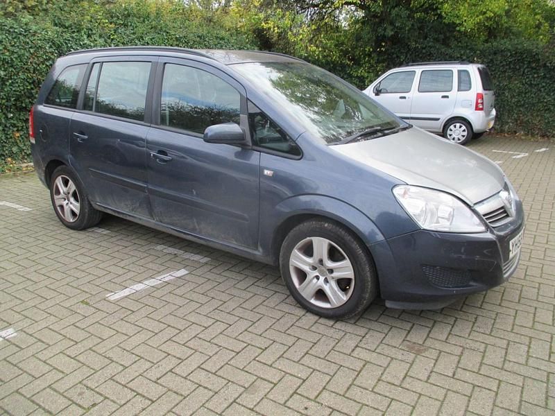 Blue Used 2009 Vauxhall Zafira MPV | £591 (Good price) - Image 1/4