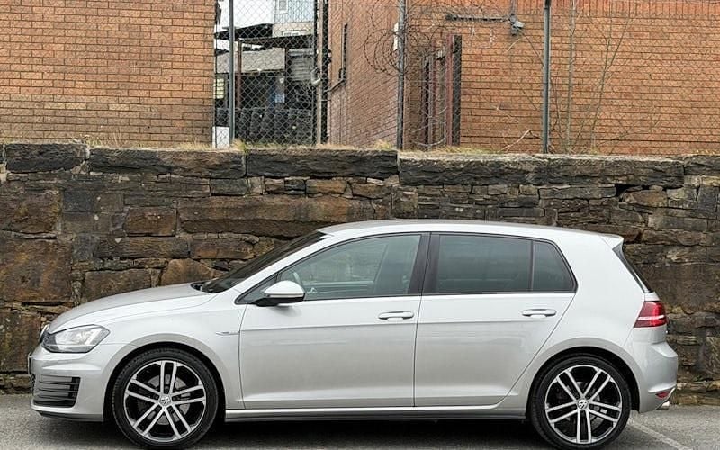 Used VW Golf VII GTD 184 HP (135 kW) 2014 Silver Hatchback