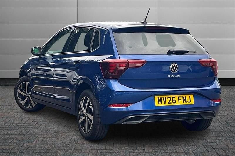 Novo VW Polo Match 95 HP (69 kW) 2026 Azul Citadino