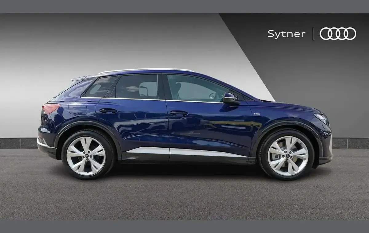 New Audi Q4 e-tron S-Line 206 kW (281 HP) 2026 Blue SUV