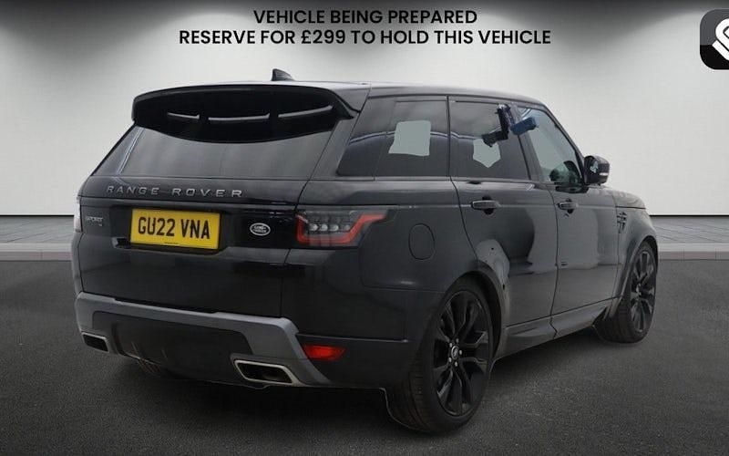 Used Land Rover Range Rover Sport HSE 250 HP (183 kW) 2021 Santorini black SUV