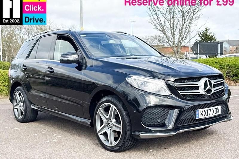 Used Mercedes GLE250 AMG line 2017 Black Estate