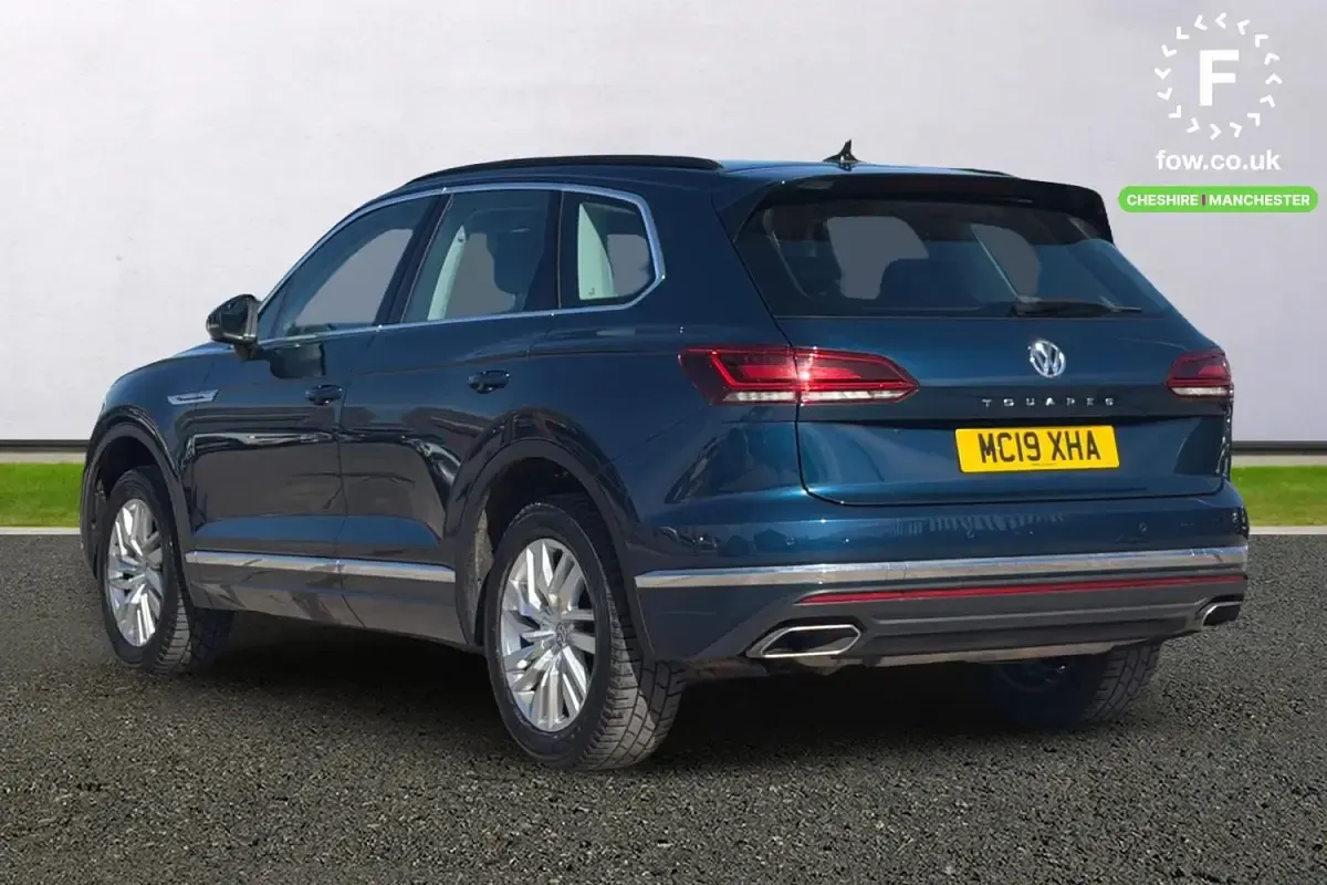 Used VW Touareg SEL 2019 Blue SUV