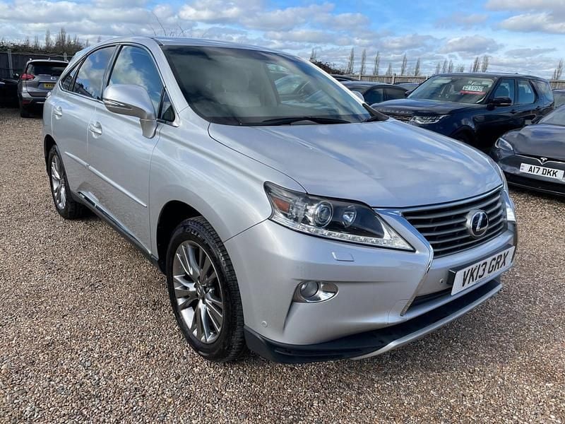 Used Lexus RX450h Luxury Line 2013 Silver SUV