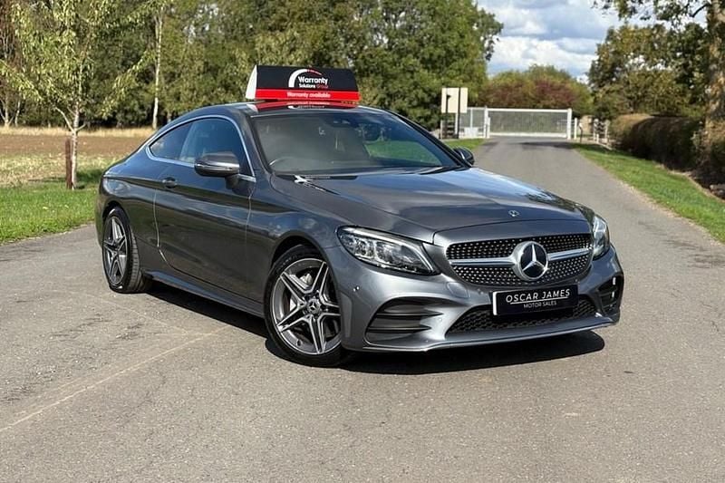 Grey Used 2018 Mercedes C300 AMG Line Premium Coupe | £17,495 (Fair price) - Image 1/1