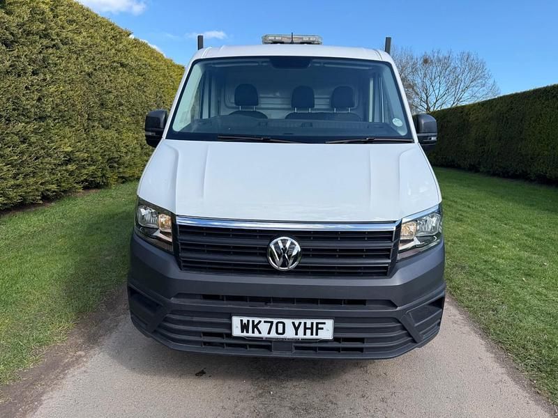 Begagnad VW Crafter Startline 140 HK (102 kW) 2021 Vit Van