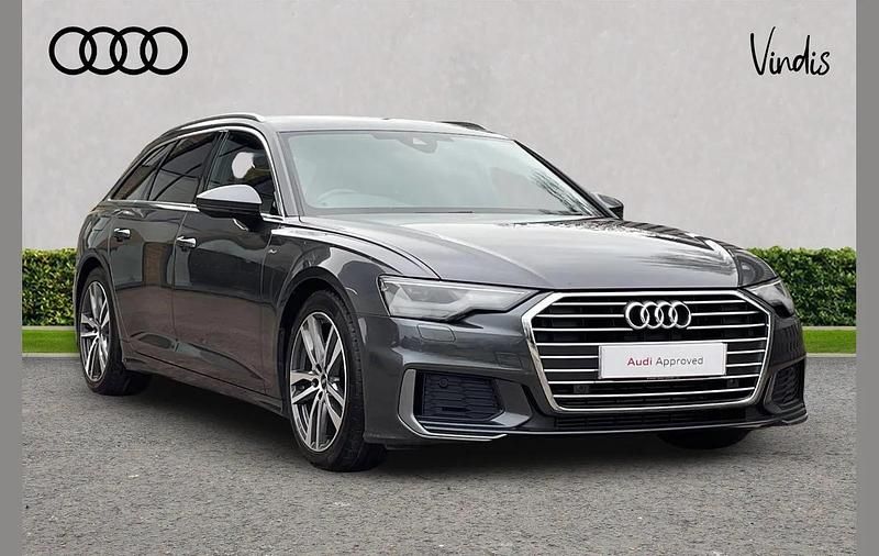Grey Used 2022 Audi A6 S-Line Estate | £26,168 (Fair price) - Image 1/4