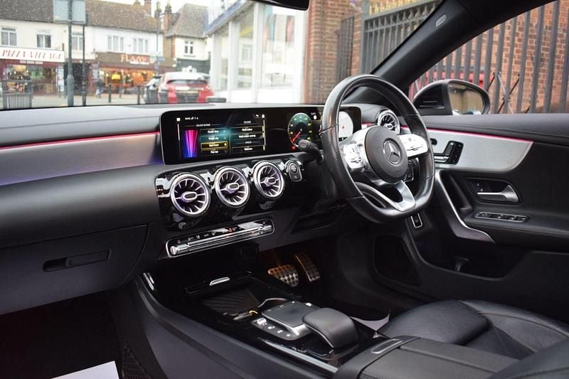 Used Mercedes CLA180 AMG Line Premium Plus 2020 Black Sedan